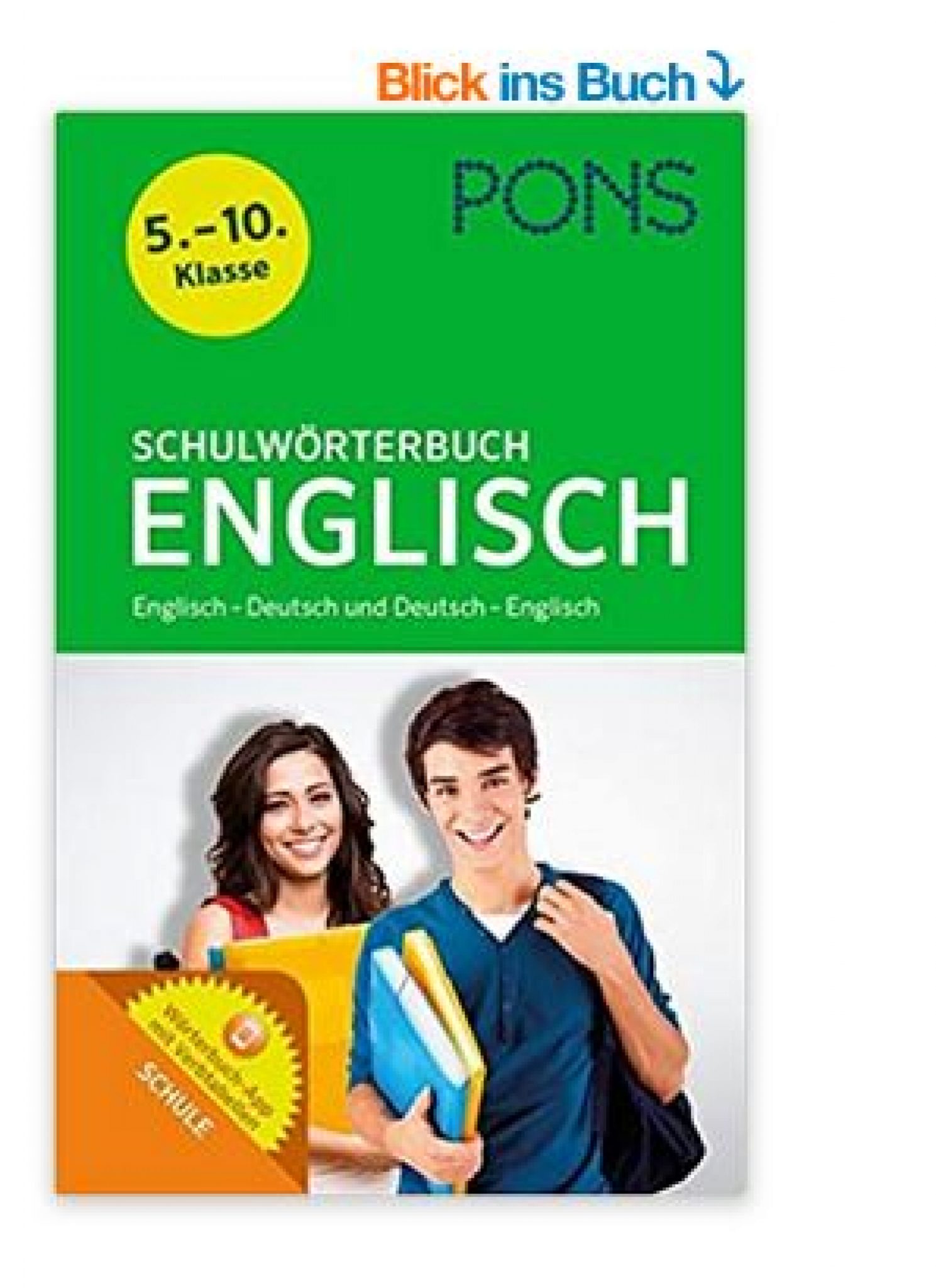 Und немецкий. Книга Deutsch Wörterbuch Pons.